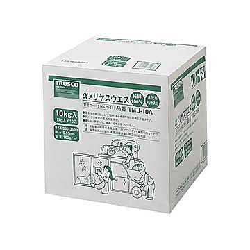 TRUSCO αメリヤスウエス 10kg TMU-10A 1箱