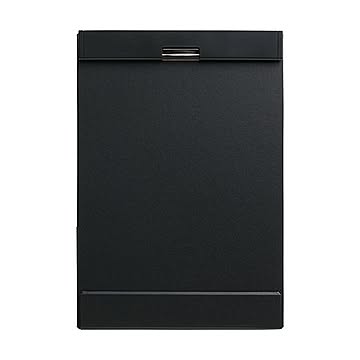 （まとめ）キングジム クリップボード マグフラップA4タテ 黒 5085クロ 1冊 【×5セット】