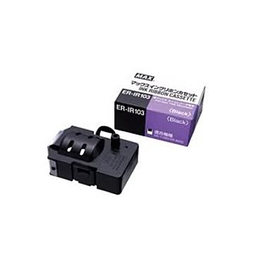 （まとめ）マックス リボンカセット ER-IR103 ER90228【×2セット】