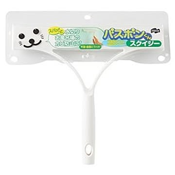 60個セット お風呂 スクイジー/水切りスクイージー 約幅25×奥行23×高さ4.6cm 軽量 バスボンくん 〔風呂掃除用品〕