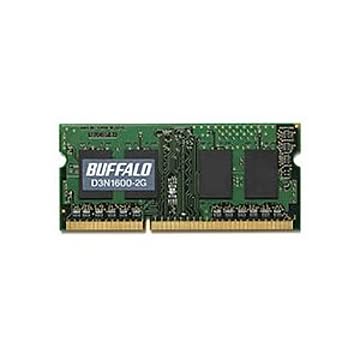 PC3L-12800対応 204PIN DDR3 SDRAM 2GB