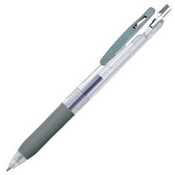 （まとめ） ゼブラ ゲルインクボールペン サラサクリップ 0.4mm グレー JJS15-GR 1本 【×60セット】