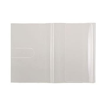 (まとめ) 透明ブックカバー A4 ベ568 1パック（10枚）  【×5セット】