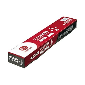 （まとめ） スマートバリュー アルカリ乾電池！） 単1×10本 N221J-2P-5×5セット
