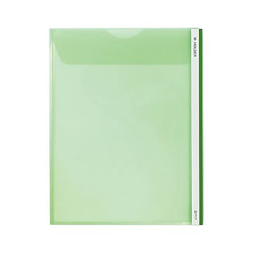 （まとめ） キングジム Mホルダー A4タテ型 マチ10mm 緑 【×20セット】