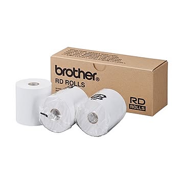 ブラザー RDロール レシート用紙58mm幅×29.3m巻 ロール径58mm RD-M12J5 1パック（3巻）