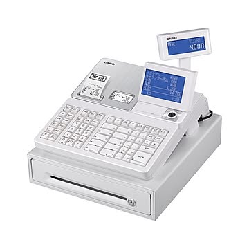 カシオ レジスター SR-S4000-20S ホワイト