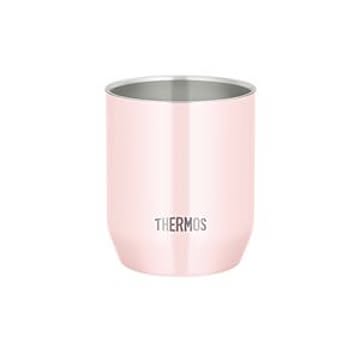 12個セット サーモス/THERMOS 真空断熱 タンブラー/カップ ピーチ 280ml 幅7.5cm ステンレス 〔アウトドア スポーツ〕