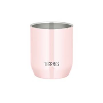 12個セット サーモス/THERMOS 真空断熱 タンブラー/カップ ピーチ 280ml 幅7.5cm ステンレス 〔アウトドア スポーツ〕