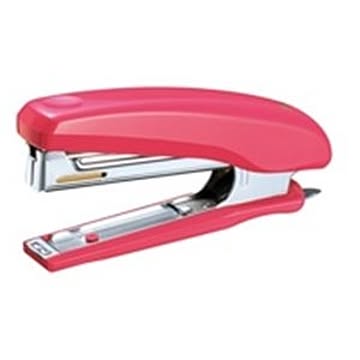 (業務用100セット) マックス ホッチキス HD-10D ピンク HD90023