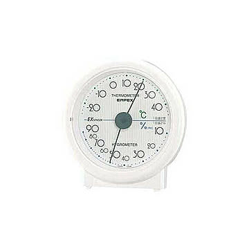 EMPEX 温度・湿度計 セレステ 温度・湿度計 卓上用 TM-5501 ホワイト 管理No. 4961386550106