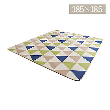 フランネルラグ 185×185cm FNR-RC-1818