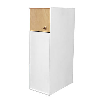 ゴミ箱 20L ダストボックス スリム 扉付き 蓋付き フタ付き おしゃれ シンプル 分別 木製 寝室 リビング キッチン 日本製 YK07-104 ごみ箱 くずかご ごみばこ くず入れ オシャレ コ