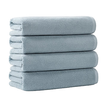 スマートエール しっかり長持ちバスタオル 4枚 【プラザセレクト】