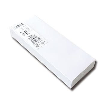 (まとめ) 二重封筒 長40 80g/m2 〒枠なし ベ574 1パック(30枚)  【×10セット】