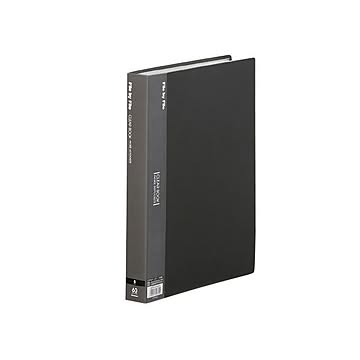 （まとめ） ビュートン クリヤーブック60P BCB-A4-60 A4S Dグレー×10セット