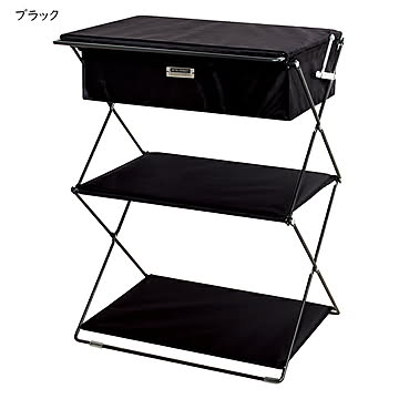 ラック 組立式 折りたたみ式 フォールディングラック MIP-73 幅47x奥行39x高さ62.5cm 東谷