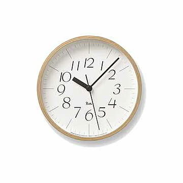 Lemnos レムノス RIKI CLOCK RC リキ クロック アールシー WR20-01 / WR20-02 電波時計 掛時計 掛け時計 ウォールクロック 壁掛け時計