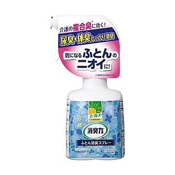 （まとめ）エステー エールズ 消臭力ふとん用消臭スプレー 370ml 1本【×10セット】