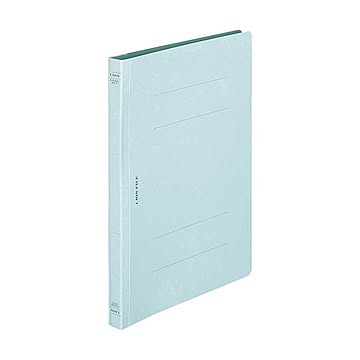 (まとめ) ライオン事務器 フラットファイル(環境) 樹脂押え具 B5タテ 150枚収容 背幅18mm 水 A-528KB5S 1セット(10冊) 【×30セット】