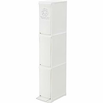 東谷 LFS-933WH ダストボックス 3Ｄ 幅21cm 奥行37cm 高さ118cm ポリプロピレン