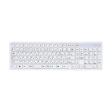 アオテック コンパクト108キー日本語キーボード AOK-AP108WH