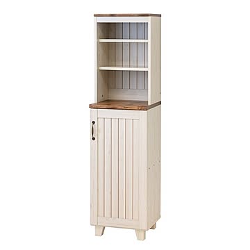 カントリー ハイキャビネット W40×D40×H151cm 組立品