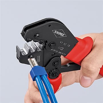 KNIPEX クニペックス 圧着ペンチ   9752-18