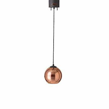 HERMOSA ハモサ ACE LAMP S エースランプ(S) NA-005 コード調整可 最長3m ペンダントランプ ペンダントライト 吊下照明 天井照明 ガラスシェード 鏡面加工