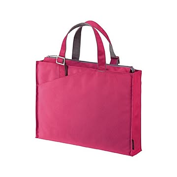 (まとめ)サンワサプライ カジュアルPCバッグ(16.4ワイド対応、ピンク) BAG-CA4P×2セット