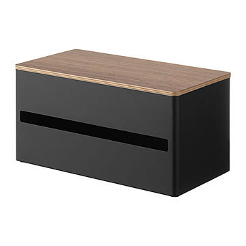 RIN リン(山崎実業) 片手でカット隠せるキッチンペーパーホルダー L　Easy-Tear Paper Towel Dispenser L ペーパータオル ペーパーボックス ペーパーホルダー