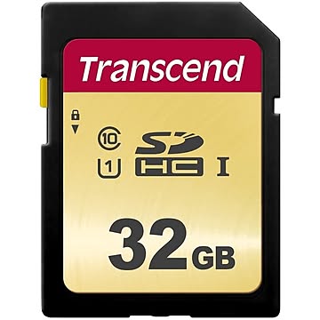 トランセンド 32GB SDHCカードUHS-1 U1 CLASS10 [MLC] TS32GSDC500S