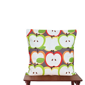 Apple Design Back Dark Brown ヒノキの香りクッション 45cm×45cm