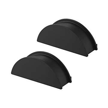 tower タワー (山崎実業) ウォールカチューシャ＆帽子ホルダー 2個組 石こうボード壁対応 Wall-Mounted Headband & Hat Holder 石膏ボードピン 浮かせて収納