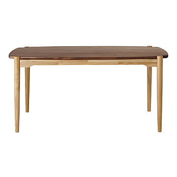 ダイニングテーブル 組立式 DT-12-150 幅1500x奥行850x高さ700mm 桜屋工業