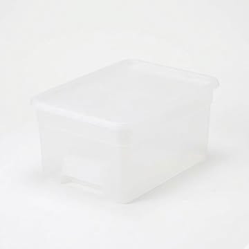 squ+ クローゼット棚上収納ボックス M 　5個セット