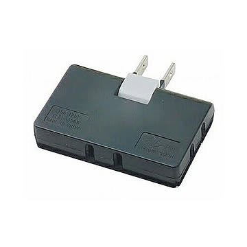 YAZAWA 耐トラ付コーナータップ Y02C300BK 管理No. 4966307281268