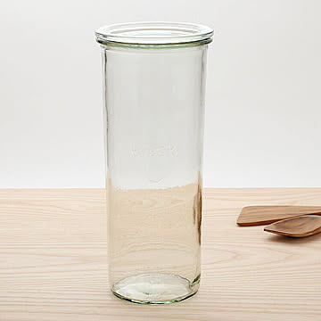 ウェック モールドシェイプ WE784 ガラスキャニスター 1550ml