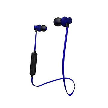 （まとめ） VERTEX BT対応アルミタイプ高音質イヤホンマイク ダークブルー VTH-IC026BDB ×2セット送料無料