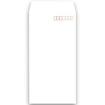 （まとめ） キングコーポレーション ソフトカラー封筒 長4 80g／m2 〒枠あり ホワイト N4S80W 1パック（100枚） 【×10セット】