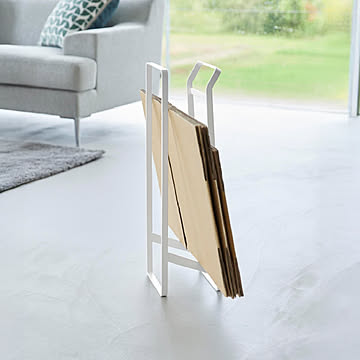 山崎実業 持ち運べるダンボールストッカー タワー スリム tower  