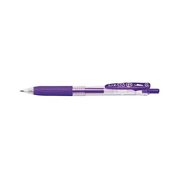 （まとめ） ゼブラ サラサクリップ ボールペン 0.5mm 紫 【×50セット】