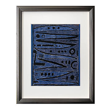Paul Klee（パウル クレー） Heroic Strokes of the Bow  1928  1 アートポスター（フレーム付き） m11934