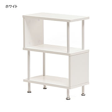 サイドテーブル 組立式 ONST0204 幅400x奥行200x高さ525mm B.Bファニシング