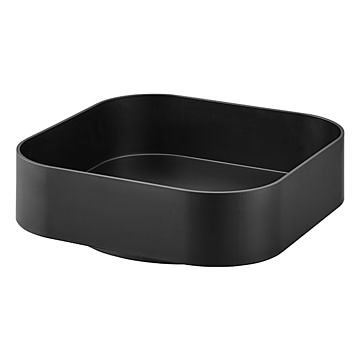 tower タワー (山崎実業) 回転式収納ラック スクエア Rotating Storage Tray - Square キッチン 台所 ランドリー 整理整頓 メイクボックス 化粧品