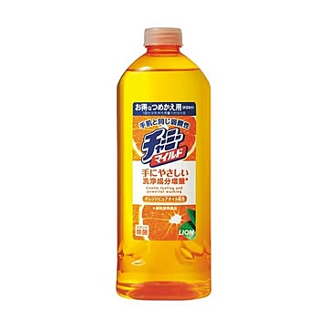 （まとめ）ライオン チャーミーマイルド 詰替用400ml 1本【×20セット】