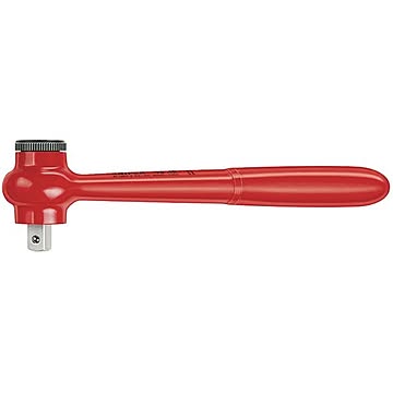 KNIPEX（クニペックス）9842 （1／2SQ）絶縁ラチェットハンドル 1000V