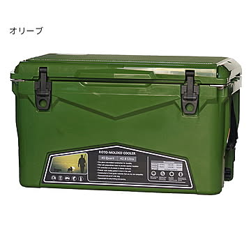 キュリアス ICE AGE クーラーボックス 42.6L オリーブ