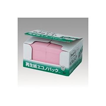 （まとめ） 住友スリーエム ポストイット(R) エコノパック(TM)製品シリーズ 10個入り 横50×縦75mm 6561-P ピンク 10個入 【×3セット】