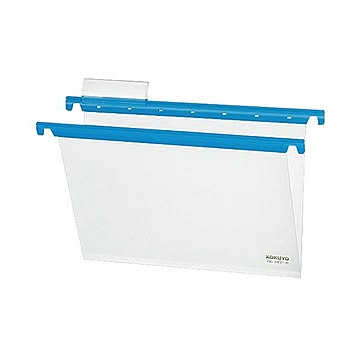 （まとめ）コクヨ ハンギングフォルダーPP（カラー）B6 青 B6-HFPN-B 1セット（10冊）【×2セット】